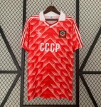 1987-88 Soviet Union CCCP Home Retro Soccer Jersey Shirt