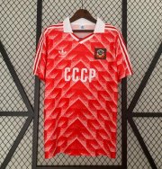 1987-88 Soviet Union CCCP Home Retro Soccer Jersey Shirt