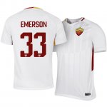 2017-18 Roma Emerson Palmieri #33 Away Soccer Jersey