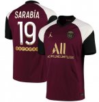2020-21 PSG Third Away Soccer Jersey Shirt Sarabia 19