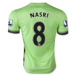 2015-16 Manchester City NASRI #8 Third Soccer Jersey