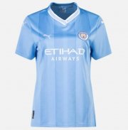 2023-24 Manchester City Women Home Soccer Jersey Shirt