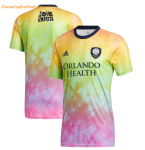 2021-22 Orlando City Pride Pre-Match Soccer Jersey Shirt