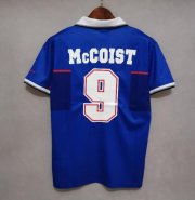 1997-99 Rangers Retro Home Soccer Jersey Shirt McCOIST #9
