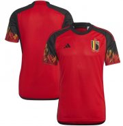 2022 World Cup Belgium Home Soccer Jersey Shirt