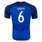 2016 France CABAYE #6 Home Soccer Jersey
