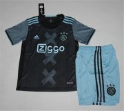Kids Ajax 2016-17 Away Soccer Shirt With Shorts