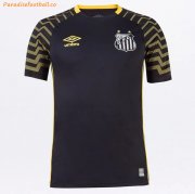 2021-22 Santos FC Black Goalkeeper Soccer Jersey Shirt