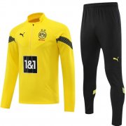 2022-23 Dortmund Yellow Training Kits Sweatshirt with Pants
