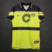 1997-98 Dortmund Retro Home Soccer Jersey Shirt