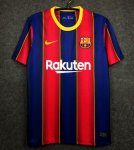 2020-21 Barcelona Home Soccer Jersey Shirt