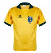 1988 Brazil Home Retro Soccer Jersey Shirt