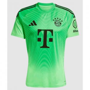 2025-26 Bayern Munich Green Goalkeeper Soccer Jersey Shirt