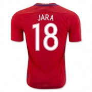 2016 Chile Jara 18 Home Soccer Jersey