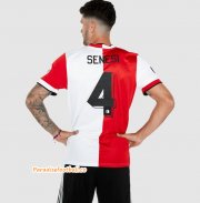 2021-22 Feyenoord Home Soccer Jersey Shirt with Senesi 4 printing