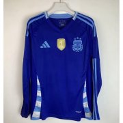2024 Copa America Argentina Away Long Sleeve Soccer Jersey Shirt