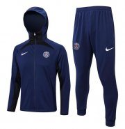 2022-23 PSG Royal Blue Training Kits Hoodie Jacket with Pants