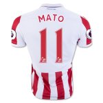 2016-17 Stoke City 11 MATO Home Soccer Jersey
