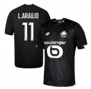 2020-21 LOSC Lille Away Soccer Jersey Shirt L.ARAUJO #11
