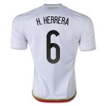 2015 Mexico H. HERRERA #6 Away Soccer Jersey