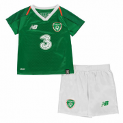 Kids Ireland Home 2018 Soccer Shirt With Shorts