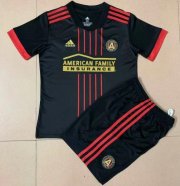 Kids Atlanta United 2021-22 Home Soccer Kits Shirt With Shorts