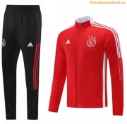2021-22 Ajax Red Training Kits Jacket with Pants