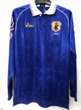 1998 Japan Retro Home Long Sleeve Soccer Jersey Shirt