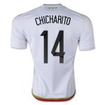 2015 Mexico CHICHARITO #14 Away Soccer Jersey