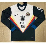 2020-21 Club America Long Sleeve Away Soccer Jersey Shirt