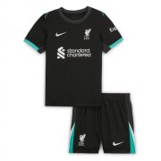 2024-25 Liverpool Kids Away Soccer Kits Shirt With Shorts