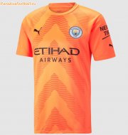 2022-23 Manchester City Orange Goalkeeper Soccer Jersey Shirt