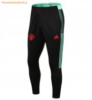 2021-22 Manchester United Black Green Training Pants