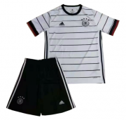 Kids Germany 2020 EURO Home Soccer Shirt With Shorts