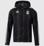 2022 FIFA World Cup Argentina Black Hoodie Windbreaker Jacket