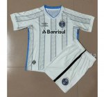 2020-21 Gremio Foot-Ball Kids Away Soccer Kits Shirt With Shorts