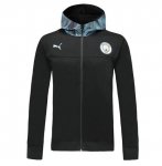 2019-20 Manchester City Black Hoodie Jacket