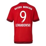 2015-16 Bayern Munich LEWANDOWSKI 9 Home Soccer Jersey