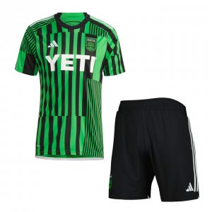 Kids/Youth Austin FC 2023-24 Home Soccer Kits Shirt With Shorts