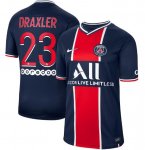2020-21 PSG Home Soccer Jersey Shirt Draxler 23