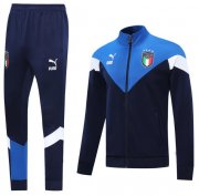 2020 Italy Blue Black Training Kits Jacket with Pants