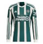 2023-24 Manchester United Long Sleeve Away Soccer Jersey Shirt