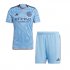 Kids/Youth New York City 2023-24 Light Blue The Interboro Kit Home Soccer Kits Shirt With Shorts