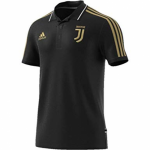 2018-19 Juventus Black Polo Shirt