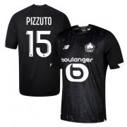 2020-21 LOSC Lille Away Soccer Jersey Shirt PIZZUTO #15