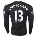 2015-16 Manchester United LINDEGAARD 13 LS Third Soccer Jersey
