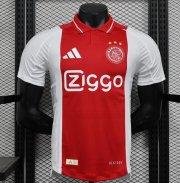 2024-25 Ajax Home Soccer Jersey Shirt Player Version