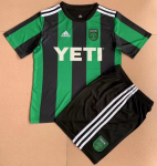 Kids Austin FC 2021-22 Home Soccer Kits Shirt With Shorts