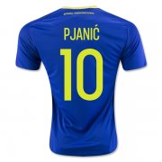 2016 Bosnia and Herzegovina PJANIC #10 Home Soccer Jersey