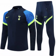 2021-22 Tottenham Hotspur Navy training Suits Sweater with Pants
